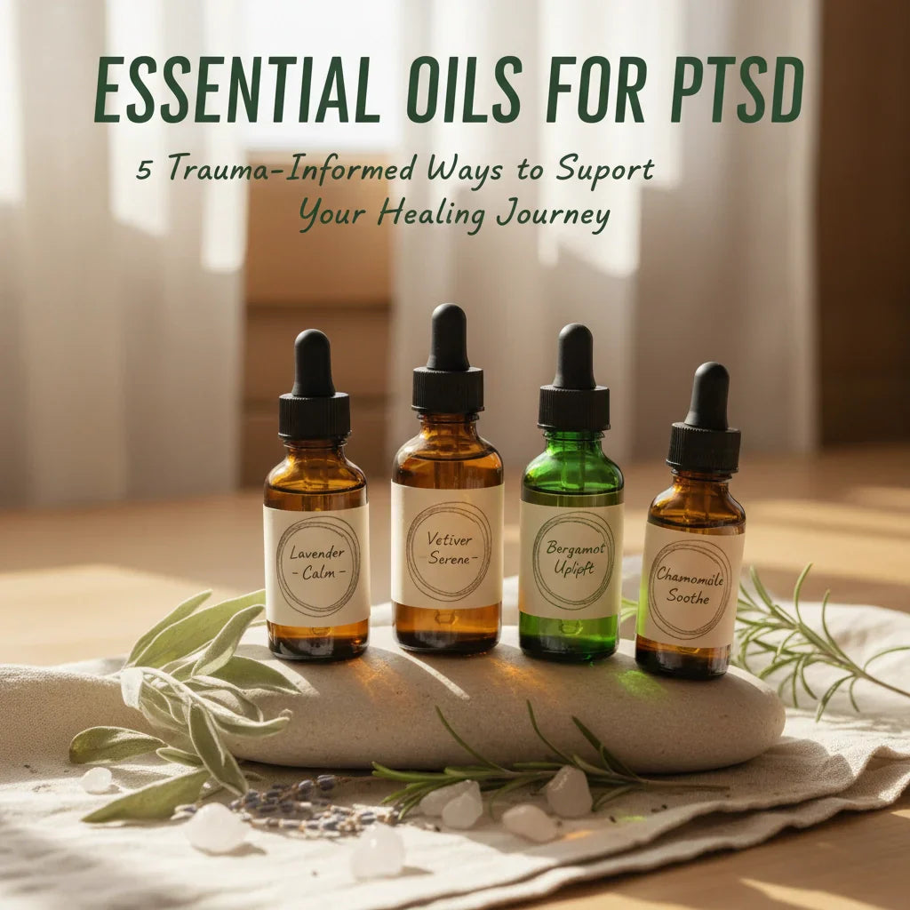 Essential Oils for PTSD: 5 Trauma-Informed Ways to Support Your Healing Journey