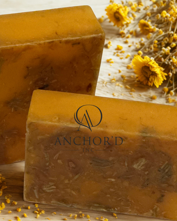 Honey Chamomile Moisturizing Body Soap Bar