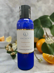 Organic Moisturizing Body Lotion: Frankincense x Sweet Orange