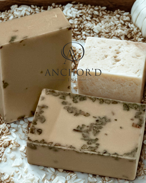Eucalyptus Coconut Oatmeal Moisturizing Body Soap Bar