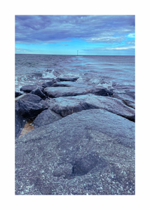 The Rocky Path of Oak Bluffs- Print