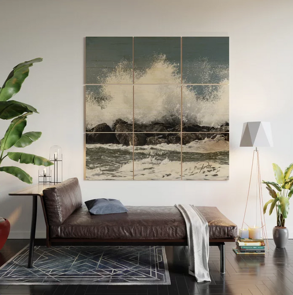 Ocean Speaks Wood Wall Art