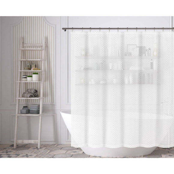 Dotted Skies Sheer Shower curtain